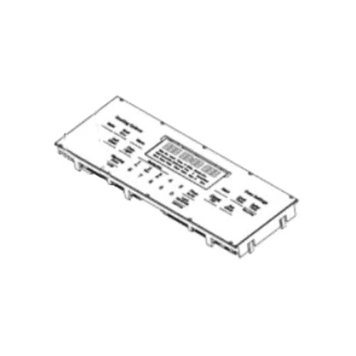Ge White Control And Faceplate - WB27X41347
