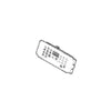 GE Part# WB27X47793 Control Face Plate - Genuine OEM