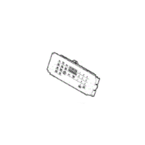 GE Part# WB27X47793 Control Face Plate - Genuine OEM