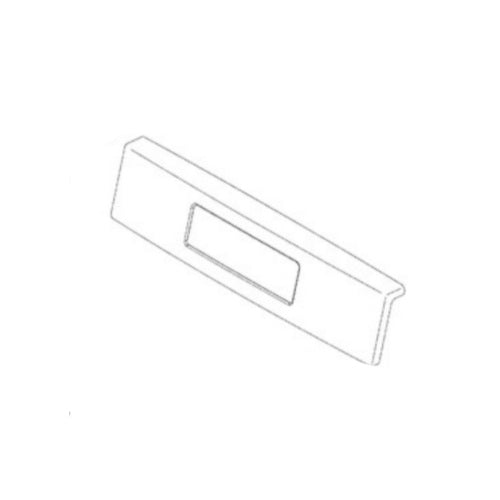 GE Part# WB36X37994 Stainless Steel Backguard - Genuine OEM