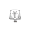 GE Part# WB44X48669 Broil Element - Genuine OEM