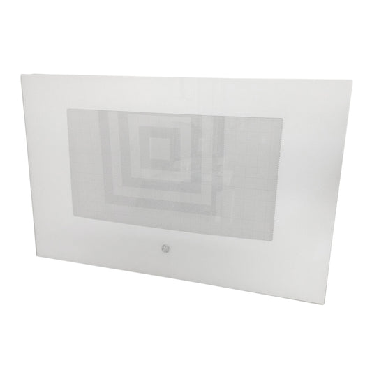 GE Range - Oven/Stove Outer Glass Door Assembly (White) JGBS30DEK5WW