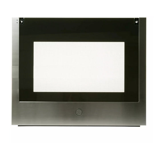 GE Oven Outer Door Panel - Stainless JKS5000SN1SS