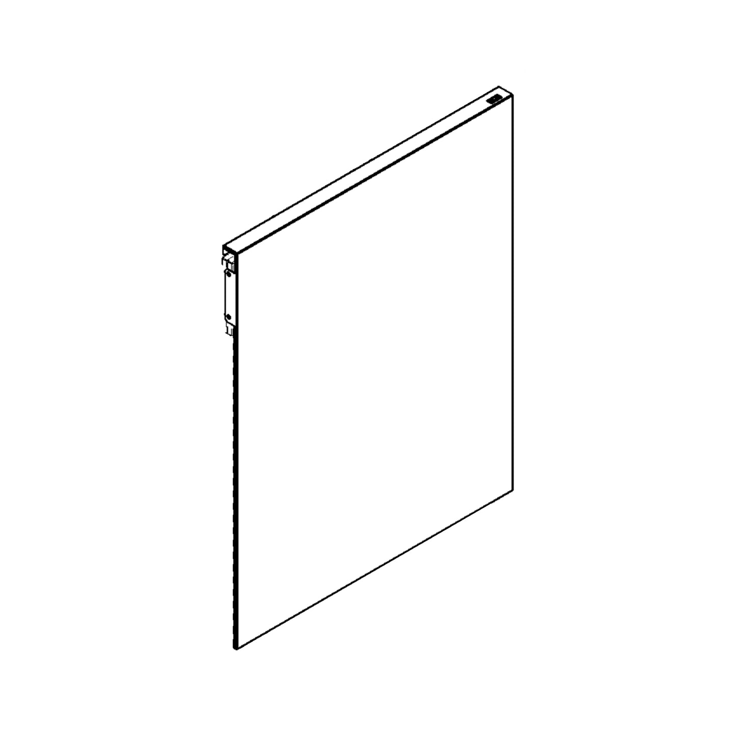 GE Part# WB63K10265 Side Panel - Genuine OEM