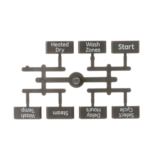 GE Trim Handle Sxs Almon - WR12X10040