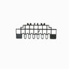 GE Part# WD12X28498 Cup Shelf (Small) - Genuine OEM