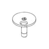 GE Part# WD19X33099 Divert Disc and Magnet - Genuine OEM