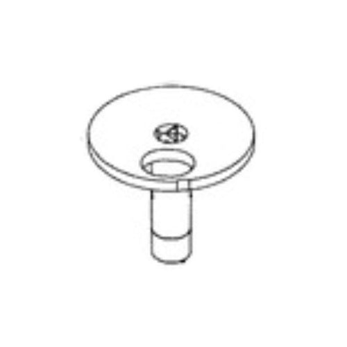 GE Part# WD19X33099 Divert Disc and Magnet - Genuine OEM