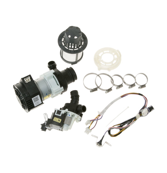 GE Part# WD26X10062 Drain Pump Assembly (OEM) P1B
