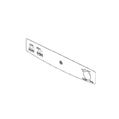 GE Part# WD34X24201 Graphic & Insert Assembly - Genuine OEM