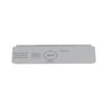 GE Part# WD34X27924 Control Panel Overlay (White) - Genuine OEM