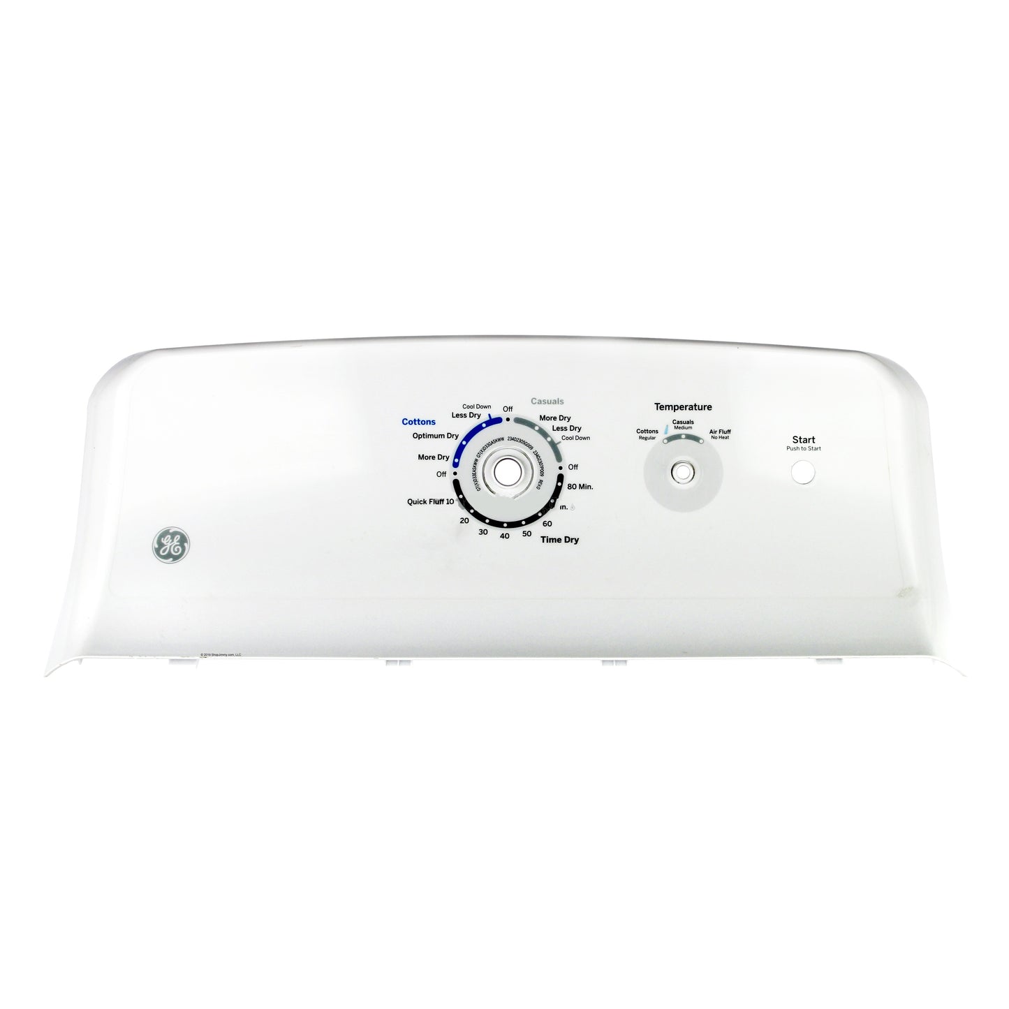 GE Dryer Control Panel GTD33EASK0WW