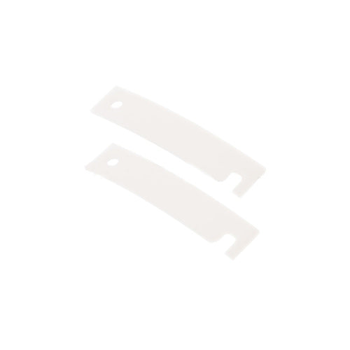 GE Part# WE03X37319 Front Bearing Drum Slide (White) - Genuine OEM