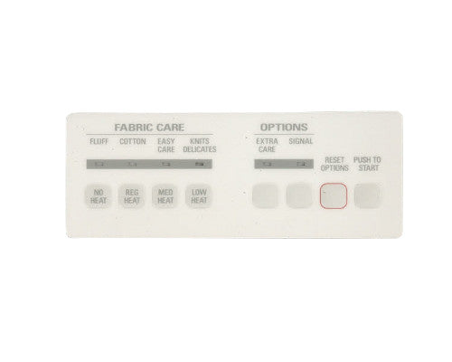 GE Part# WE19M1093 Overlay Switch (OEM) White
