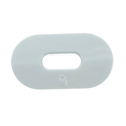 GE Part# WH01X33877 Lid Lock Bezel - Genuine OEM