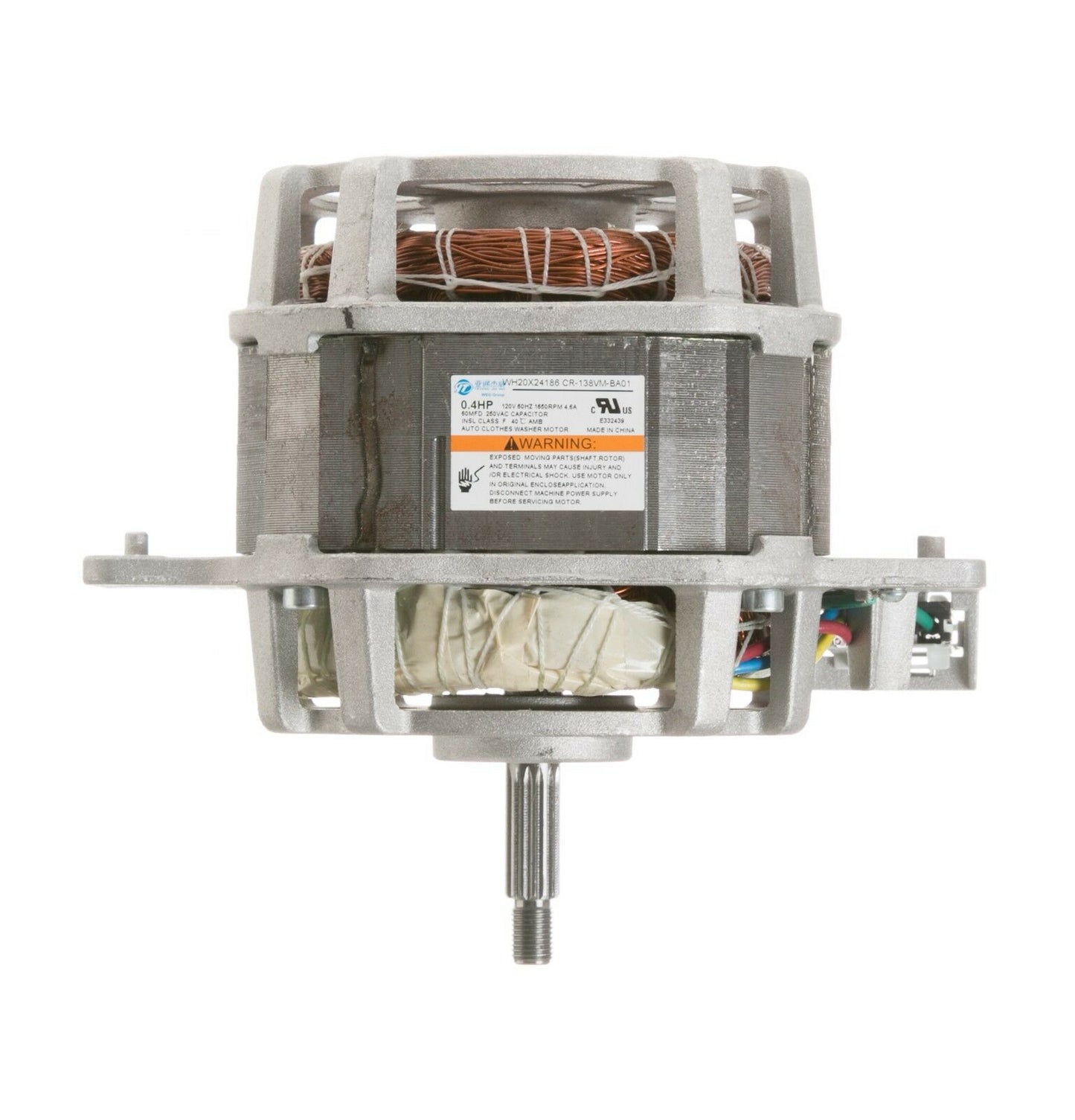 GE Part# WH20X24186 Drive Motor Assembly (OEM) 1/2 HP