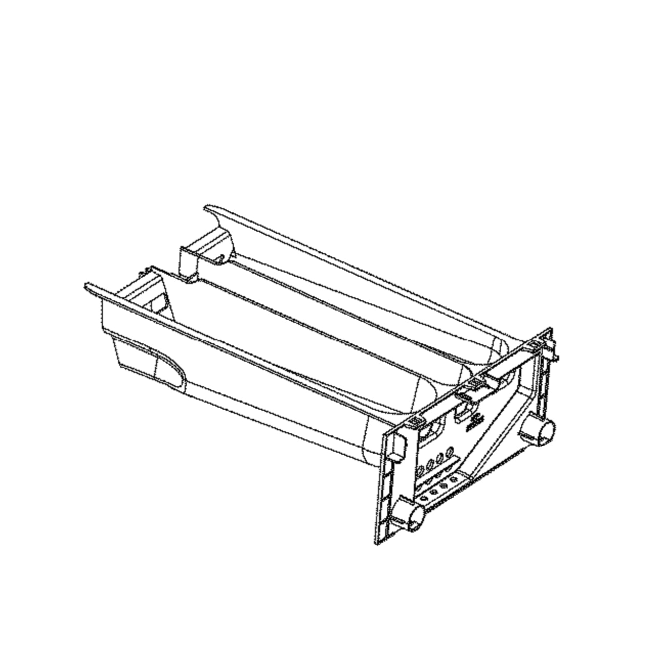 Ge Detergent Tray Unit - WH47X27099