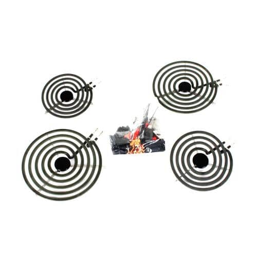Whirlpool Coil Surface Element Kit (2 Large/2 Small) 4392061