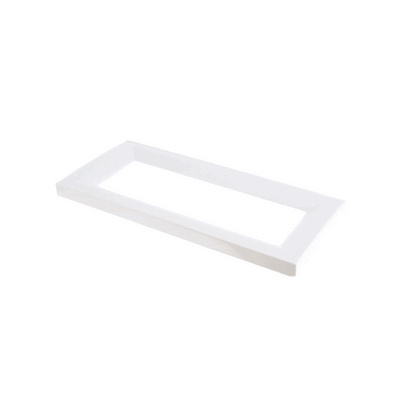 Whirlpool Microwave Outer Door Panel/Frame (white) YMH6140XFQ2