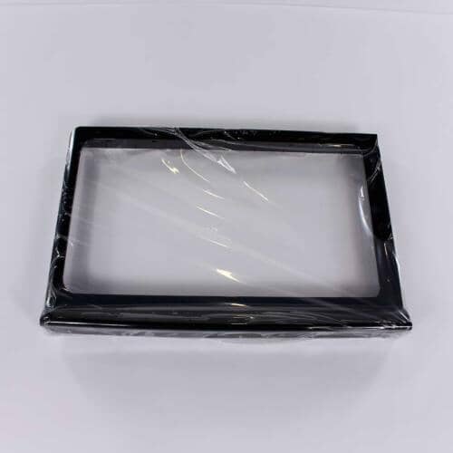 Kenmore Microwave Door Panel/Frame - black 665.68610890