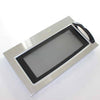 Whirlpool Part# 8206396 Complete Microwave Door (OEM) Stainless Steel
