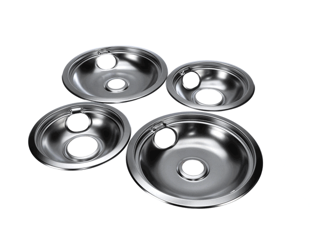 Whirlpool Chrome Drip Bowl Kit W10278125