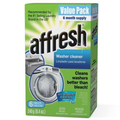 Whirlpool Part# W10501250 Affresh Washer Cleaner (6 CT) (OEM)