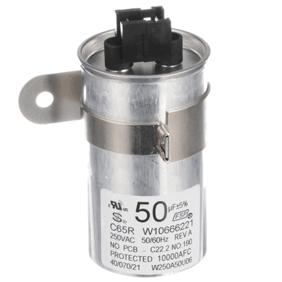 Whirlpool Washer and Dryer Washer Motor Capacitor W10804664