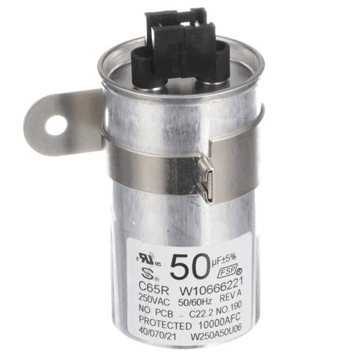 Whirlpool Washer and Dryer Washer Motor Capacitor W10804664