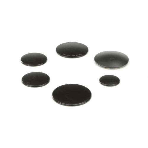 KitchenAid Cooktop Cooktop Burner Cap Kit (Black) KCGS356ESS00
