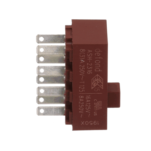 Whirlpool Fan Rocker Switch - W10853393