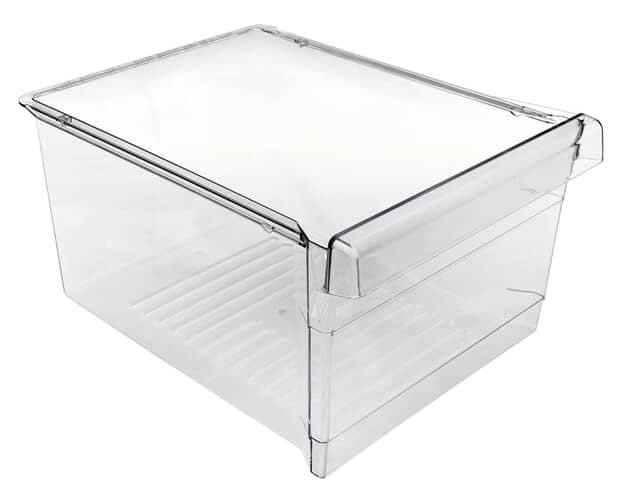 Whirlpool WRT314TFDW00 Crisper Drawer (Clear approx 11in x 14in x 17in) Genuine OEM