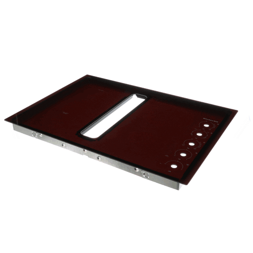 Kitchenaid KCED600GSS00 Cooktop Main Glass Top Assembly