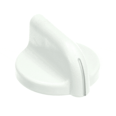 KitchenAid Range - Oven/Stove Burner Control Knob - White KDDT207BBL0