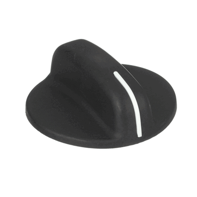 Whirlpool Part# WP3196231 Burner Knob (Black) (OEM)