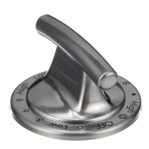 Whirlpool Burner Control Knob (Left, Rear) WP74011550