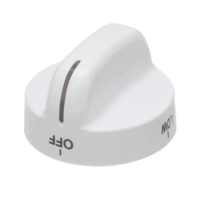 Whirlpool Range - Oven/Stove Burner Control Knob (White) SF325PEGW5