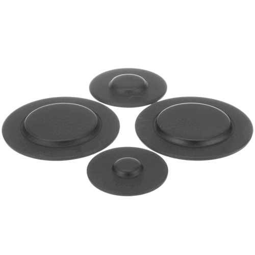 Whirlpool Range - Oven/Stove Range Burner Cap Kit (Black) WFG520S0AB2