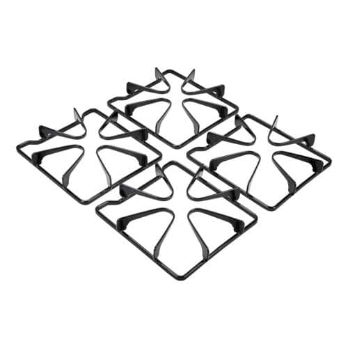 Whirlpool Oven and Cooktop Burner Grate Kit - Black WPW10268483
