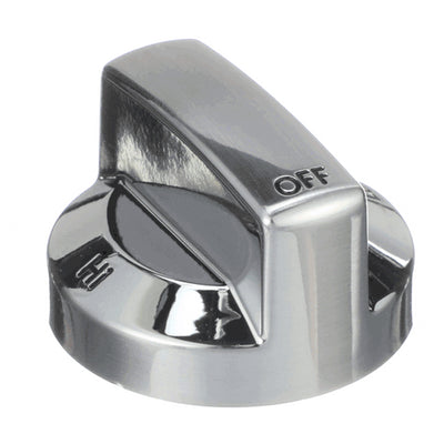 Whirlpool Part# WPW10301588 Control Knob - Stainless (OEM)