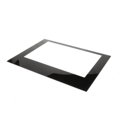 Whirlpool Part# WPW10333988 Outer Door Glass (OEM) Black