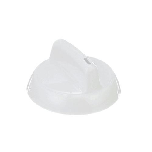 Whirlpool Part# WPW10483313 Control Knob (White) - Genuine OEM