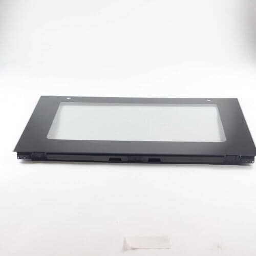 Whirlpool Part# WPW10535776 Oven Door Panel w/ Glass - Black (Outer) (OEM)