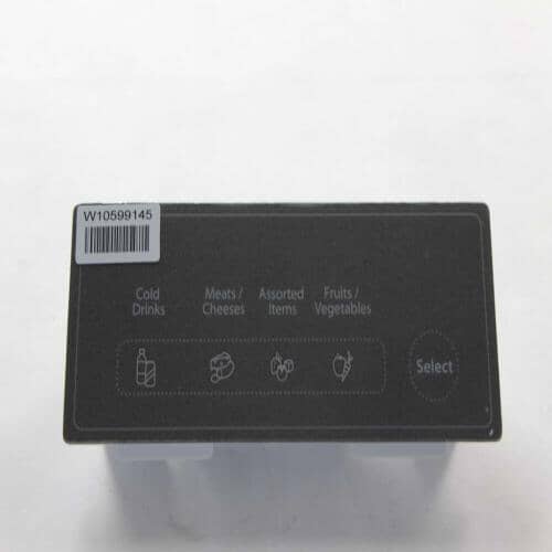 Whirlpool Part# WPW10599145 Deli Drawer User Interface (OEM)