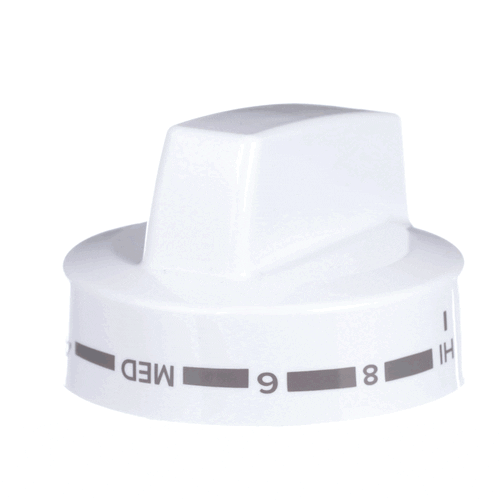 Whirlpool Part# WPW10614597 Surface Burner Control Knob (OEM)