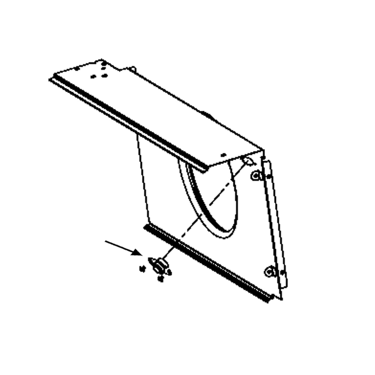 Lg Rearindoor Panel Assembly - 3721A21006C