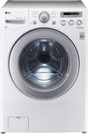 LG WM2250CW 27 Inch Front-Load Washer with 3.5 cu. ft. Capacity, 7 Wash Cycles, 9 Options, Load Size Sensing, ColdWash Technology and Dual LED Display