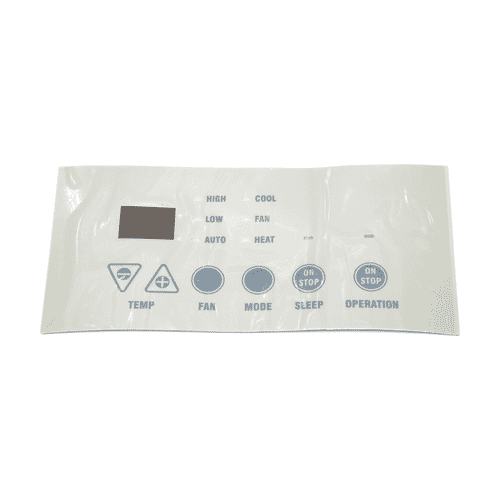 GE Part# WP07X10008 Control Sheet (OEM)