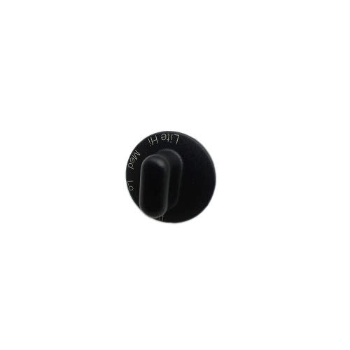 Whirlpool Part# WP71001641VP Top Burner Control Knob - Genuine OEM