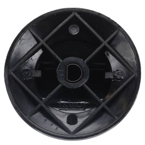Whirlpool Black Thermostat Knob WP74003280